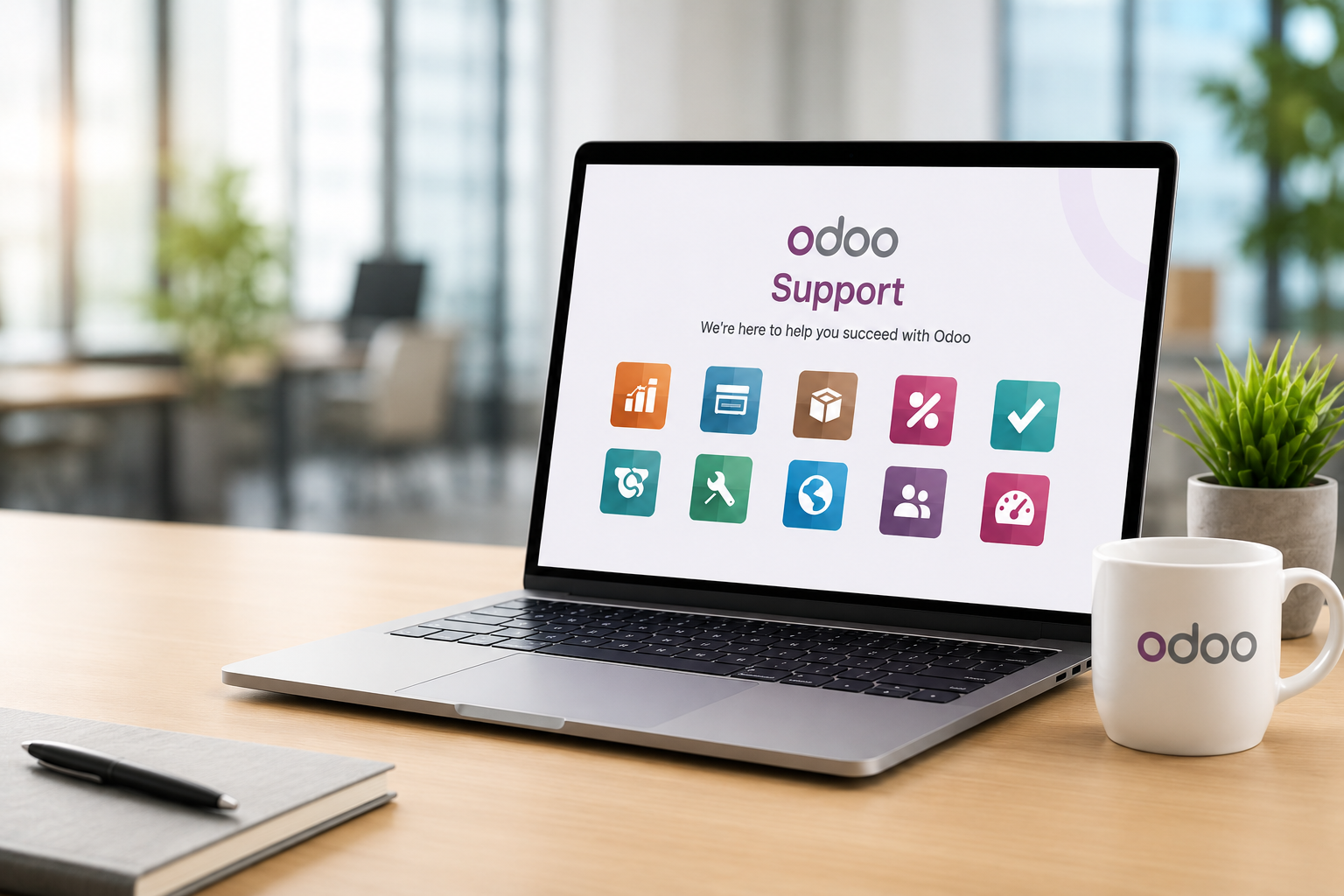 Odoo Support Service Dedicated Odoo support for Odoo users in technical or functional