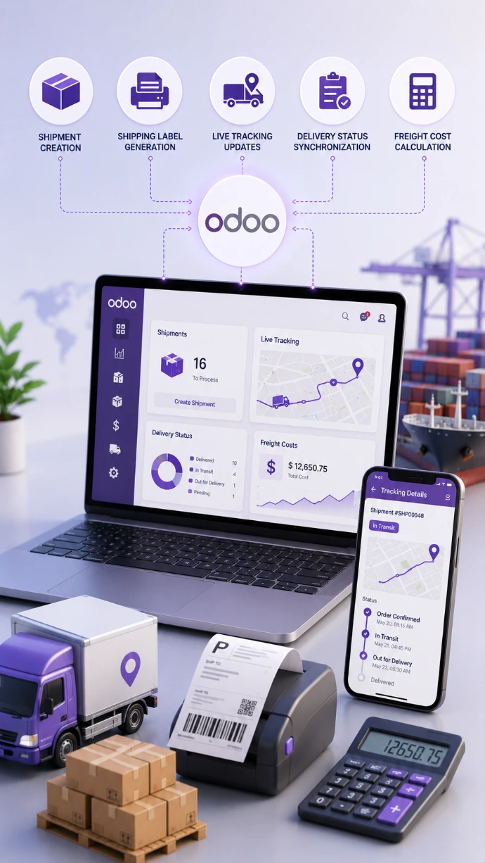 Odoo Logistics Integratoin