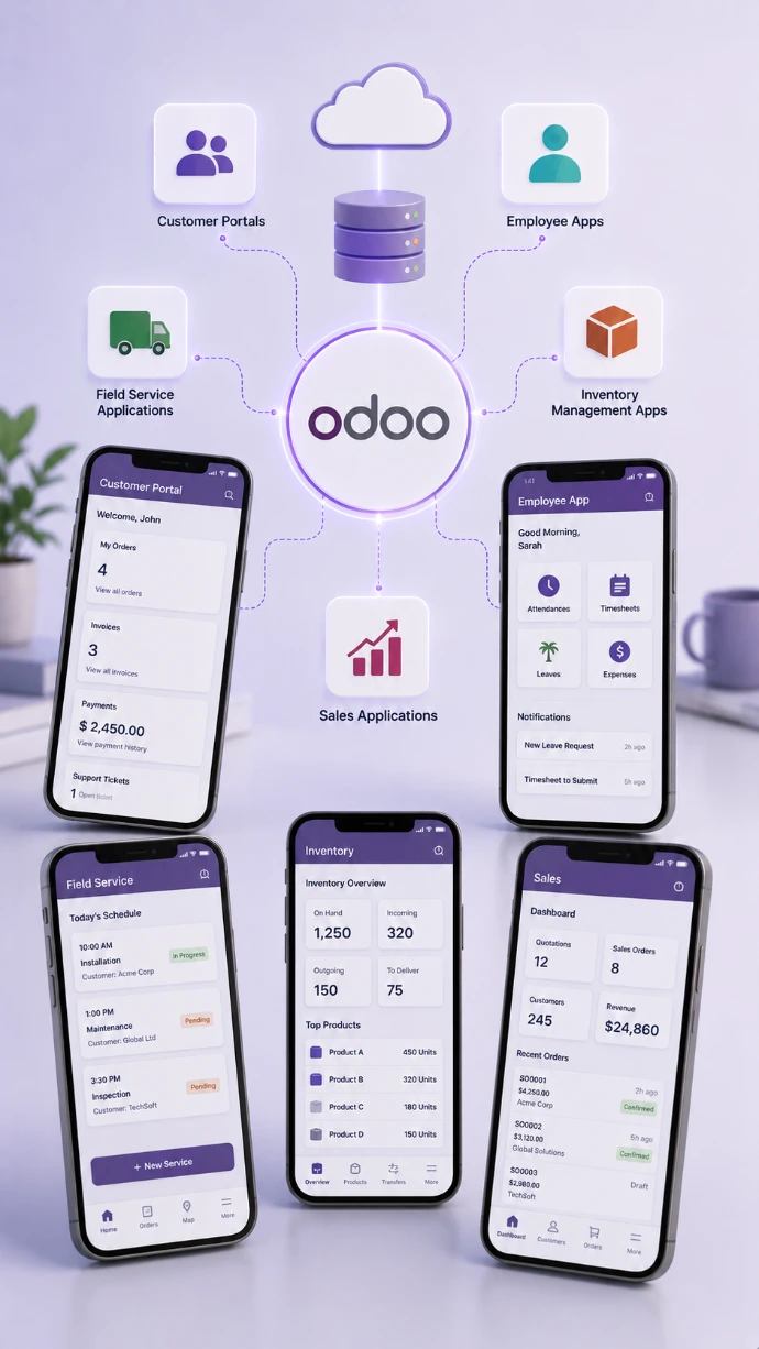Odoo Mobile App Integration